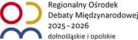 Regionalny Ośrodek Debaty Międzynarodowej – województwo dolnośląskie i opolskie Logo